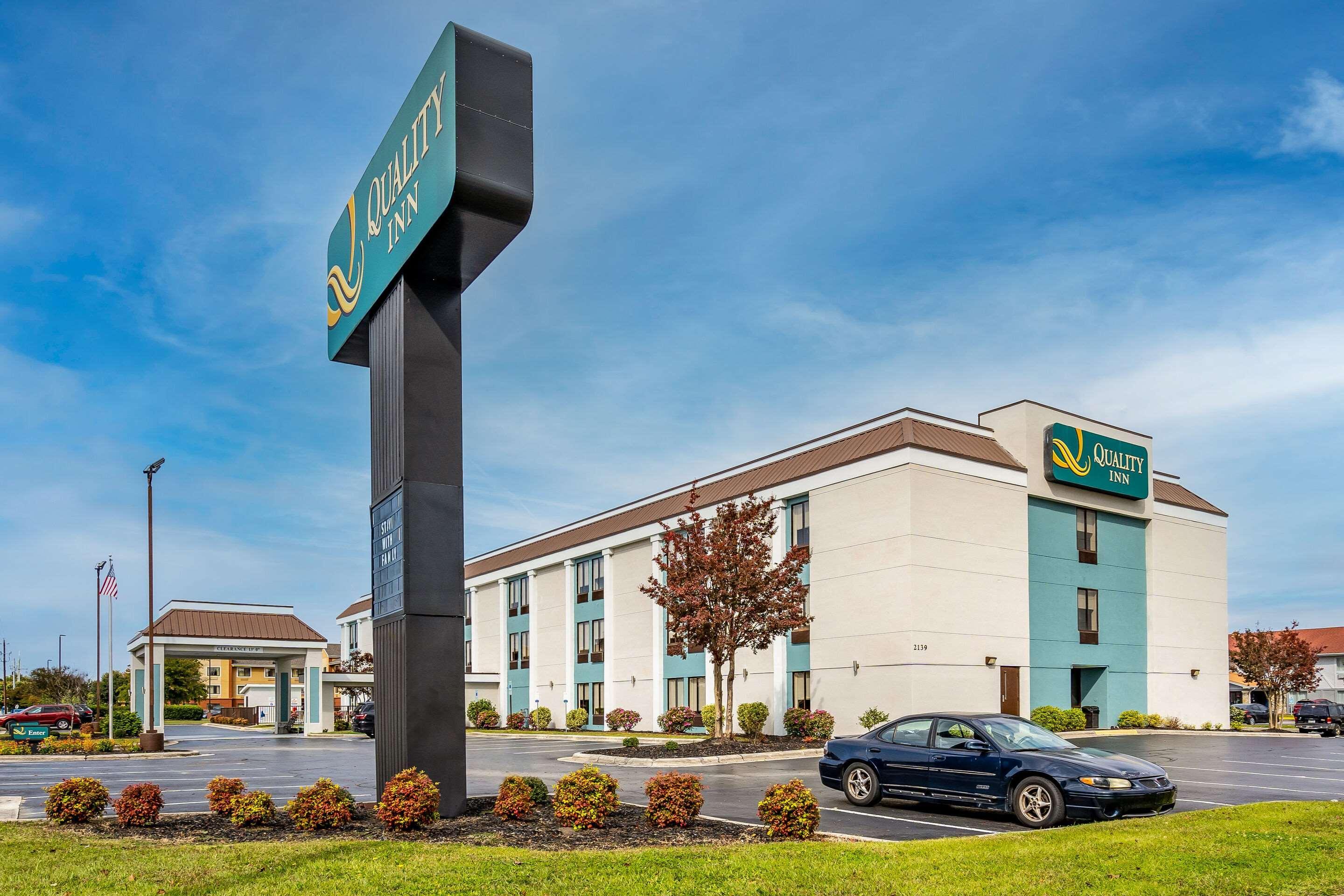 Quality Inn Jacksonville Near Camp Lejeune מראה חיצוני תמונה