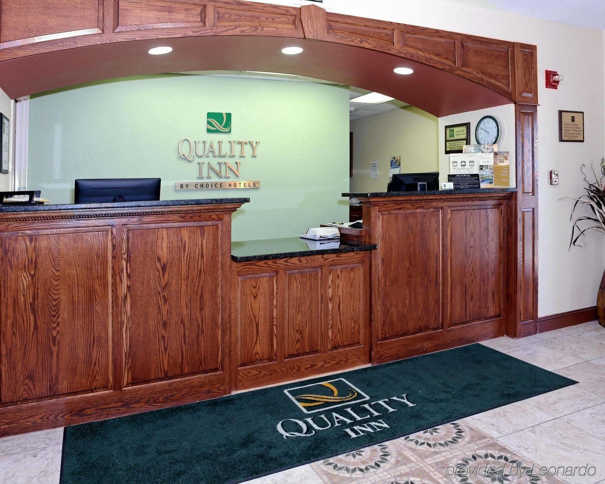 Quality Inn Jacksonville Near Camp Lejeune מראה פנימי תמונה